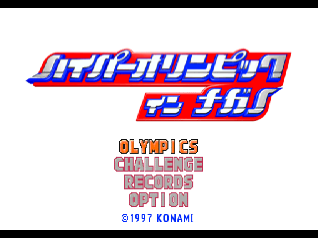 Screenshot Nagano Winter Olympics '98