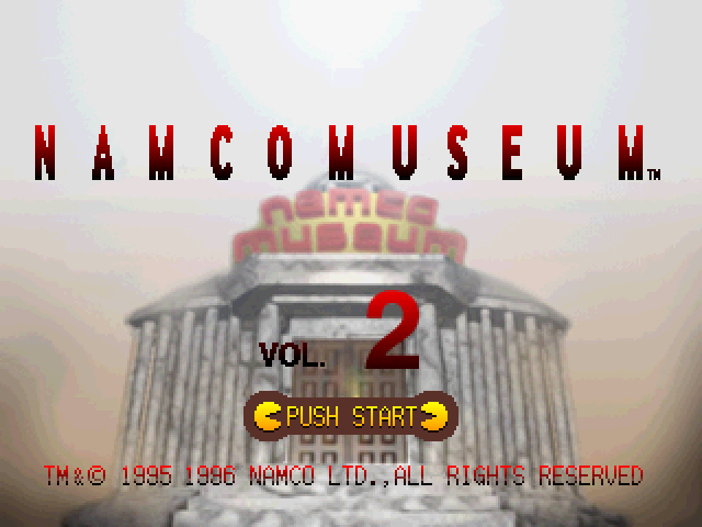 Screenshot Namco Museum Vol. 2