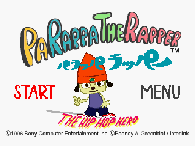 Screenshot PaRappa the Rapper : The Hip Hop Hero