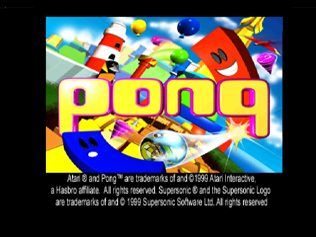 Screenshot Pong