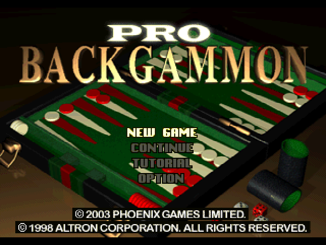 Screenshot Pro Backgammon