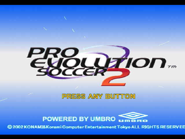 Screenshot Pro Evolution Soccer 2