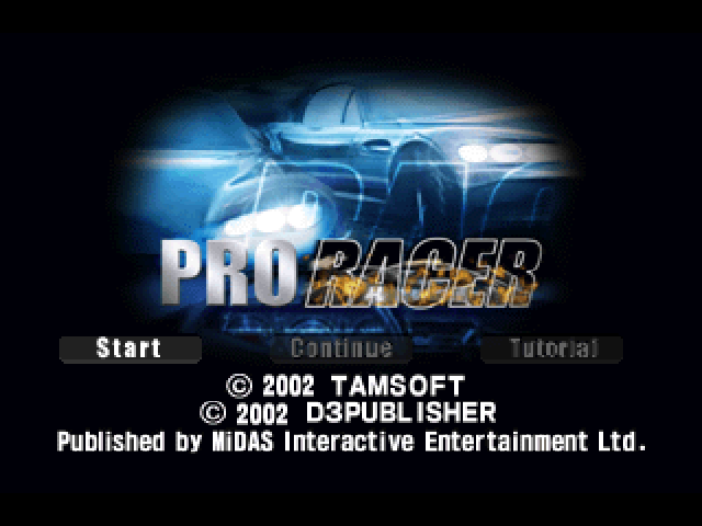 Screenshot Pro Racer