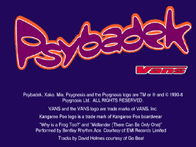 Screenshot Psybadek