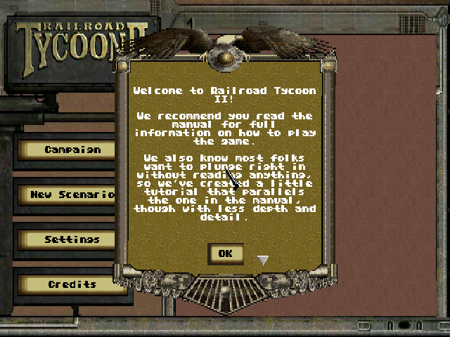 Screenshot Railroad Tycoon II