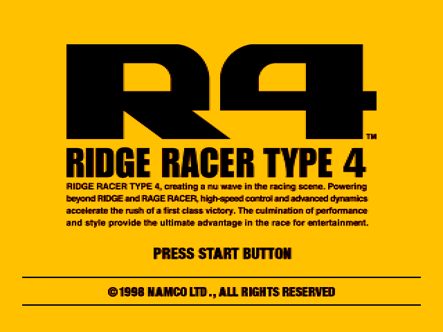 Screenshot Ridge Racer Type 4
