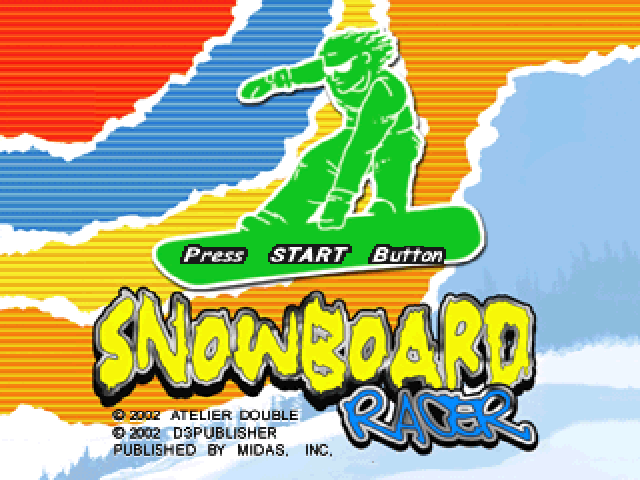 Screenshot Snowboard Racer