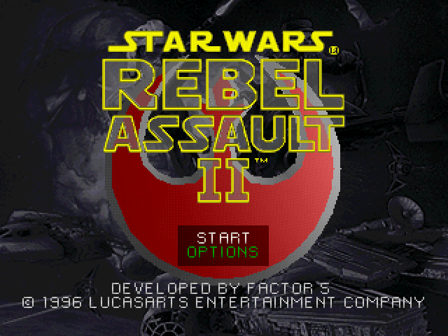 Screenshot Star Wars : Rebel Assault II, The Hidden Empire