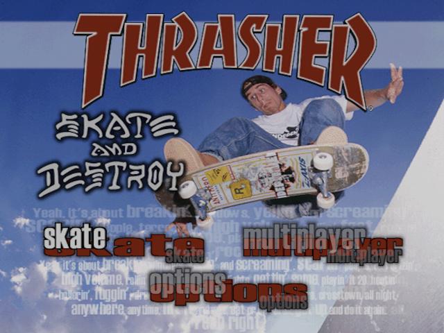 Screenshot Thrasher : Skate and Destroy
