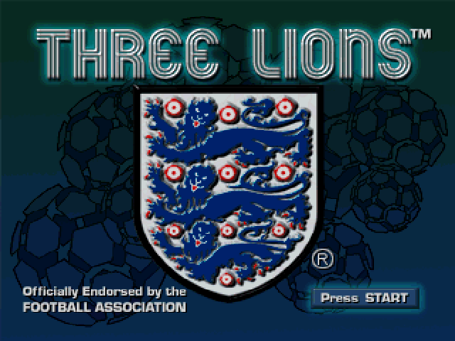 Screenshot Three Lions: The Official England Team Game