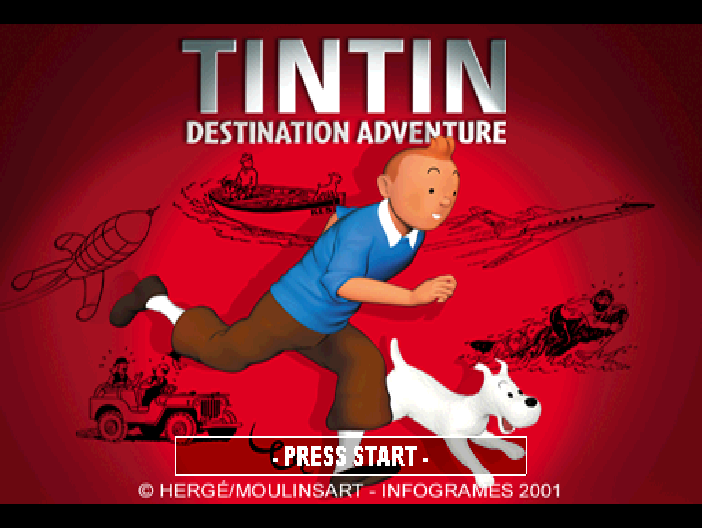 Screenshot Tintin : Destination Adventure