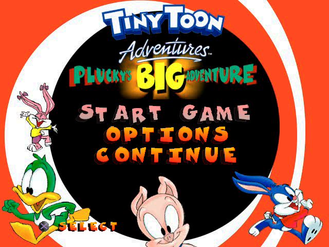 Screenshot Tiny Toon Adventures : Plucky's Big Adventure