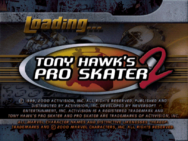 Screenshot Tony Hawk's Pro Skater 2
