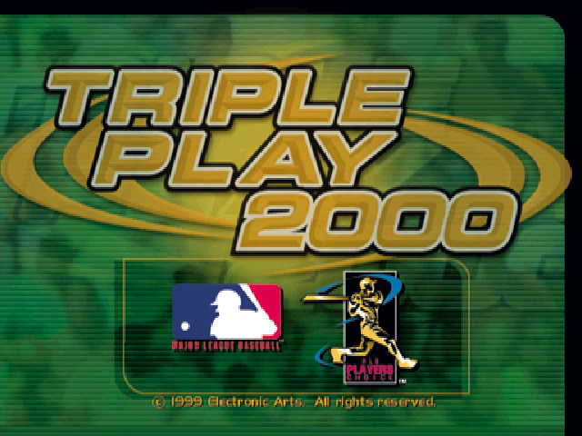 Screenshot Triple Play Baseball 2000