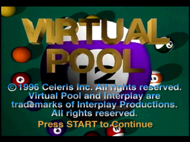Screenshot Virtual Pool
