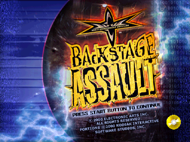Screenshot WCW Backstage Assault