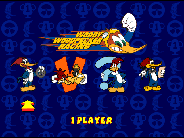 Screenshot Woody Woodpecker Racing