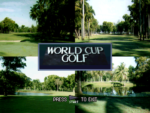 Screenshot World Cup Golf : Professional Edition