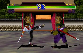 Screenshot Battle Arena Toshinden Remix