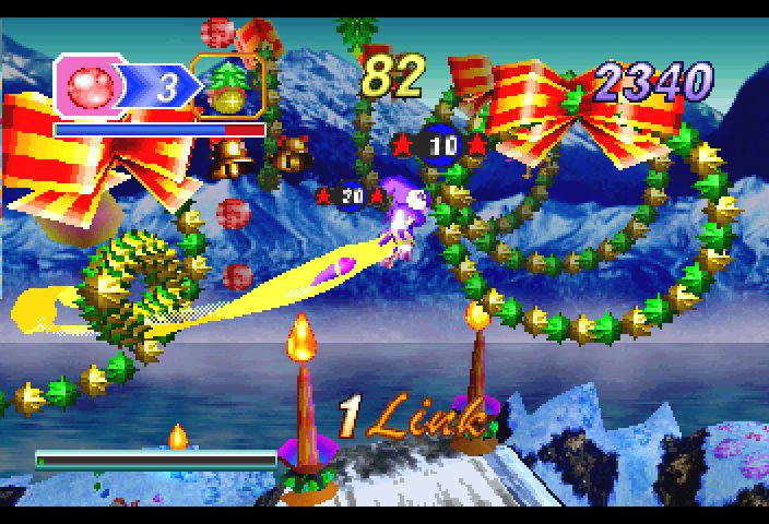 Screenshot Christmas NiGHTS into Dreams...