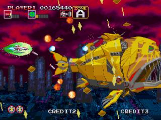 Screenshot Darius Gaiden