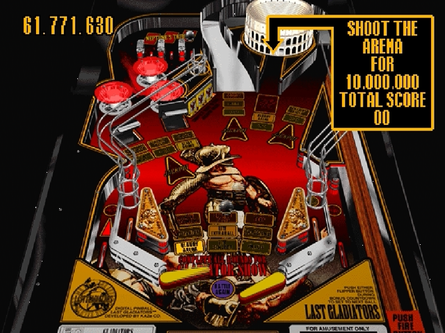 Screenshot Digital Pinball