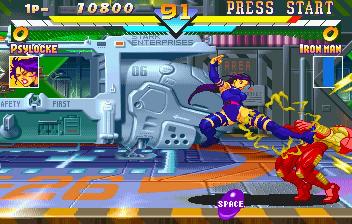 Screenshot Marvel Super Heroes