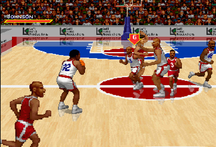 Screenshot Slam 'n Jam '96 featuring Magic & Kareem : Signature Edition