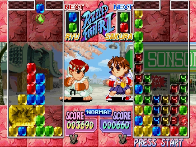 Screenshot Super Puzzle Fighter II Turbo
