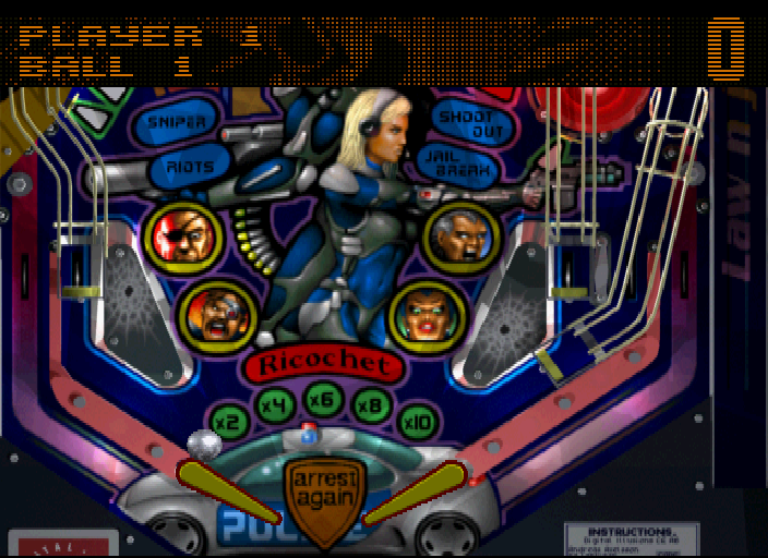 Screenshot True Pinball