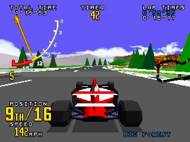 Screenshot Virtua Racing