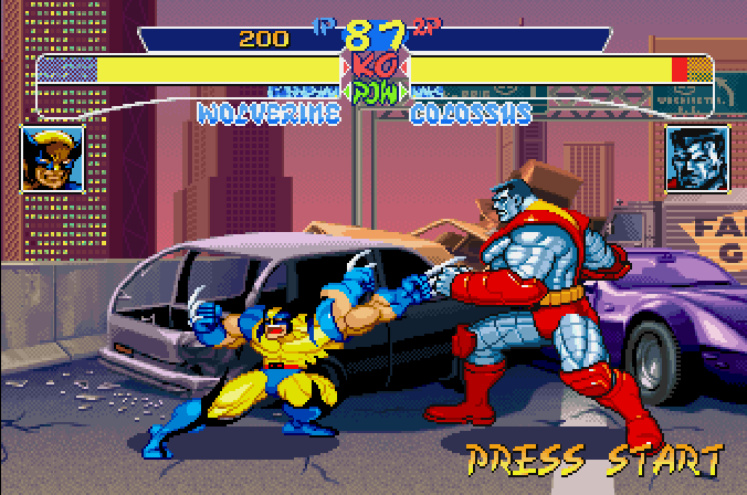 Screenshot X-Men : Children of the Atom