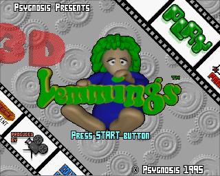 Screenshot 3D Lemmings