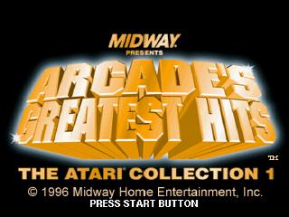 Screenshot Midway Presents Arcade's Greatest Hits : The Atari Collection 1