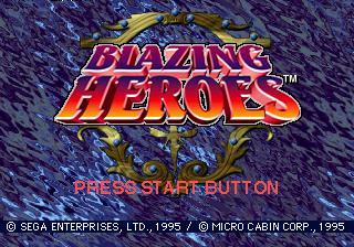 Screenshot Blazing Heroes