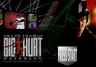 Screenshot Frank Thomas Big Hurt Baseball