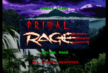 Screenshot Primal Rage