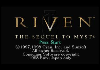 Screenshot Riven : The Sequel to Myst