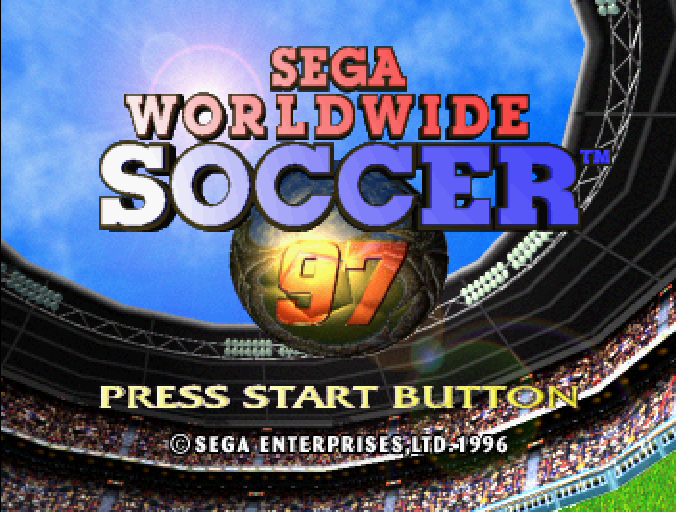 Screenshot Sega Worldwide Soccer 97