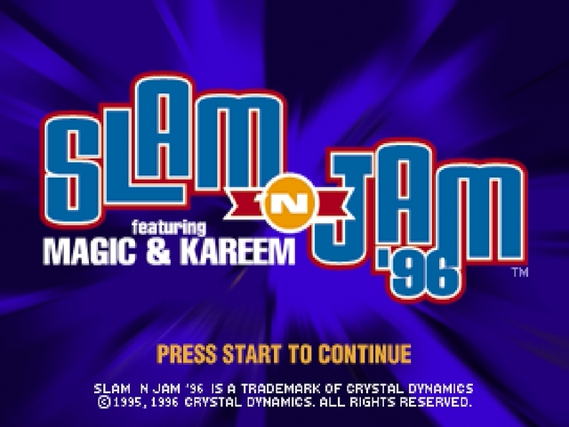 Screenshot Slam 'n Jam '96 featuring Magic & Kareem : Signature Edition