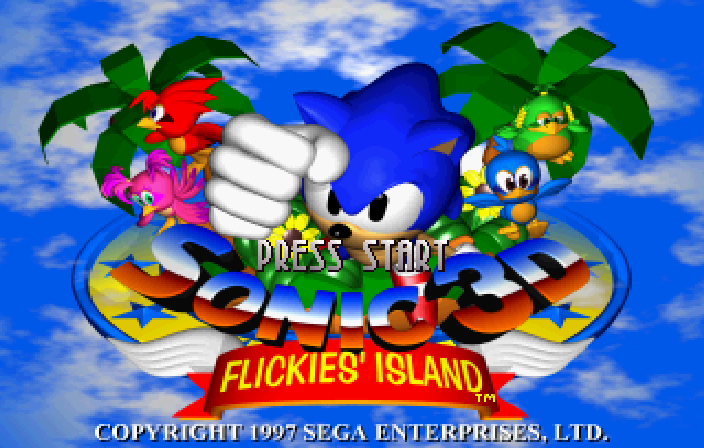 Screenshot Sonic 3D : Flickies' Island