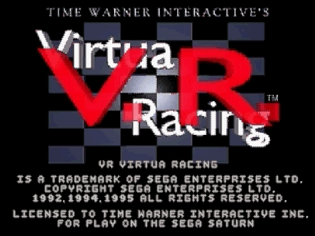 Screenshot Virtua Racing