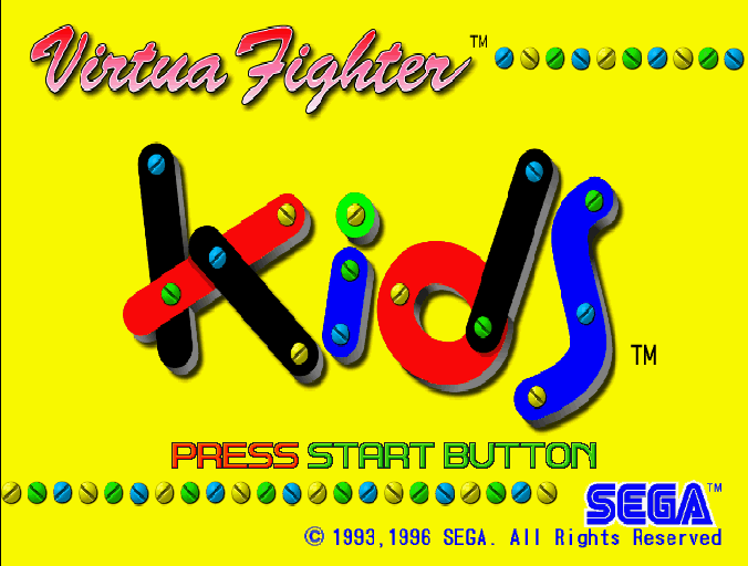 Screenshot Virtua Fighter Kids