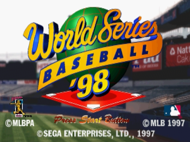 Screenshot World Series Baseball 98