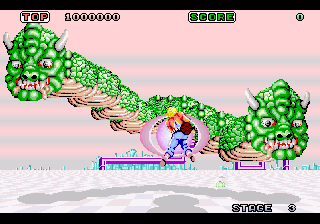 Screenshot Space Harrier