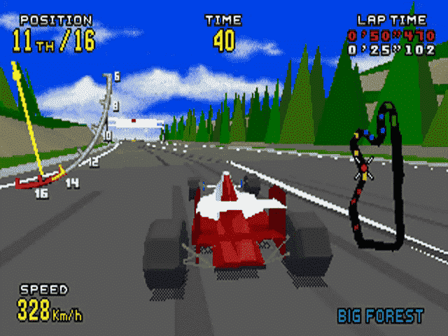 Screenshot Virtua Racing Deluxe