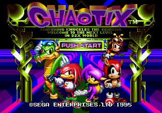 Screenshot Knuckles' Chaotix