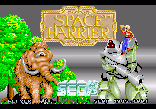 Screenshot Space Harrier