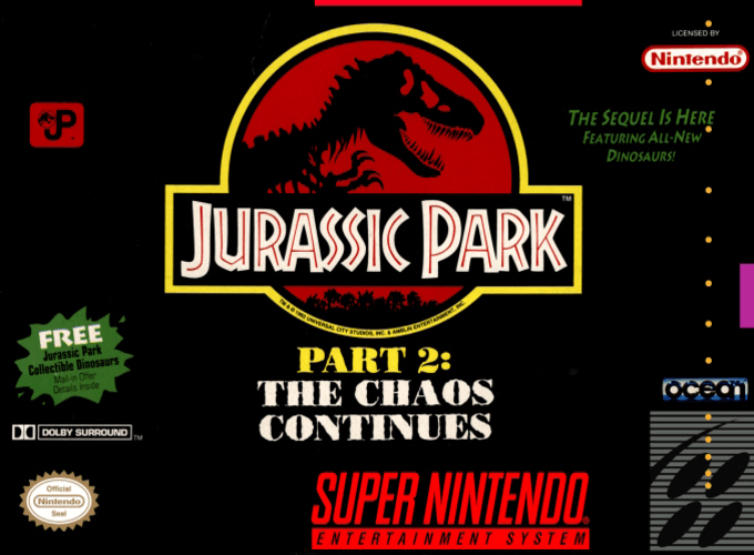 Jurassic Park Part 2 : The Chaos Continues