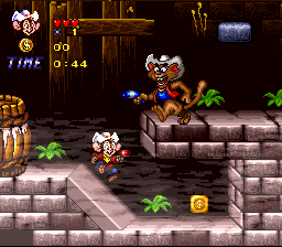 Screenshot An American Tail : Fievel Goes West